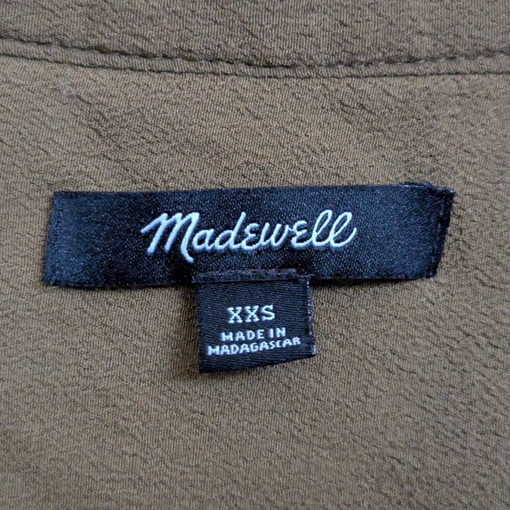 Madewell XXS button down blouse - Picture 3 of 3